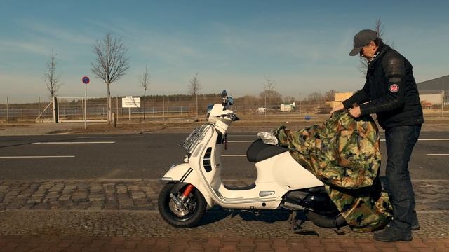 Abdeckplane Für Vespa GTS - Sette Secondi