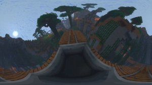 поездка на вагонетке в 360*