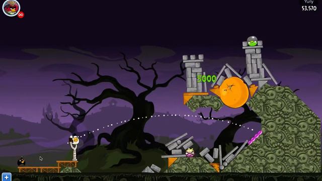Angry Birds Friends Halloween Tournament -- Week 24 - Level 4 смотреть онлайн