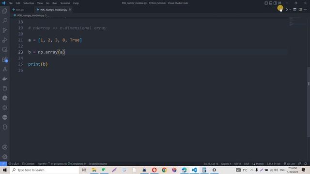 Important Python Module #06 | numpy Module Part 1 смотреть онлайн
