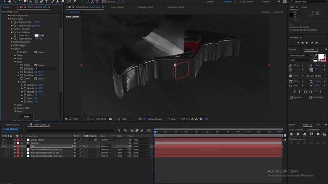 2018 ТУТОРИАЛ 3Д ЛОГО В AFTER EFFECTS