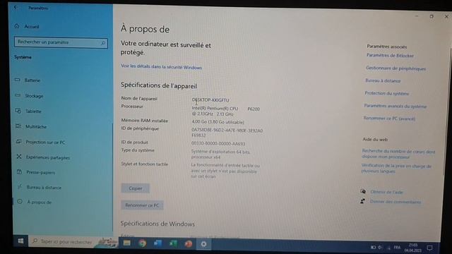 Présentation d'un PC DELL rétro de 2011 (inspiron N5040) смотреть онлайн