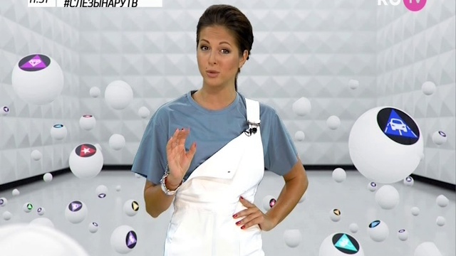 Нюша - ведущая хит-парада "Слезы" на RU.TV - 16.2.15 смотреть онлайн