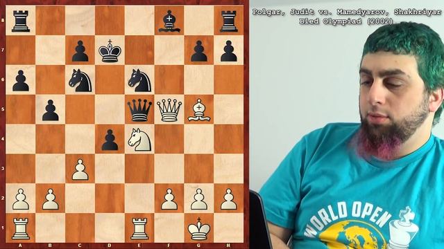 Great Players Of The Past -- Judit Polgar, With NM Spencer Finegold