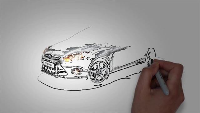 Рисунки машин. КАК НАРИСОВАТЬ МАШИНУ поэтапно смотреть онлайн