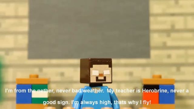 I Present Lego Monster School - Lego Minecraft Monster School Stop Motion - Halloween Special 2019 смотреть онлайн