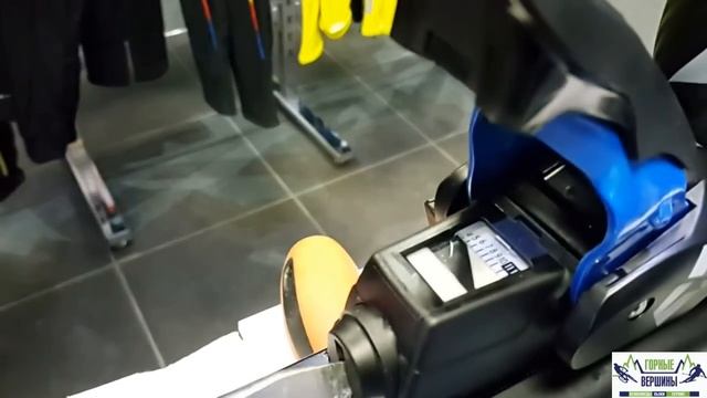 Установка рельсовых креплений на горные лыжи смотреть онлайн