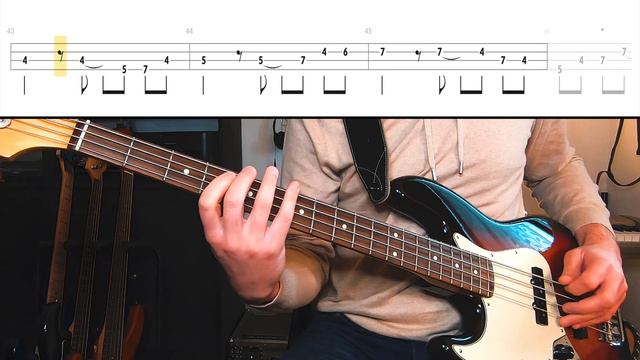 The Beatles - Penny Lane /// BASS LINE [Play Along Tabs] смотреть онлайн