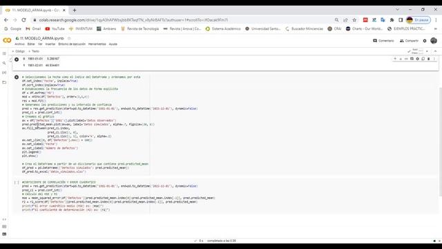 AUTORREGRESIÓN ARIMA EN PYTHON CON PREDICCIÓN смотреть онлайн