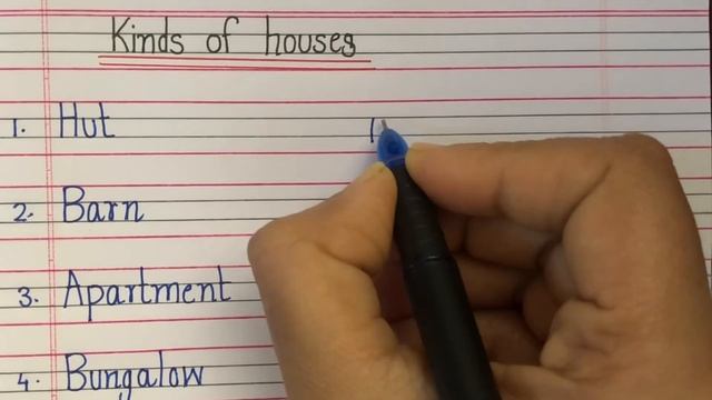 HOUSES NAME/Kinds of houses with spelling/Types of houses/KATCHA AND PAKKA HOUSE смотреть онлайн