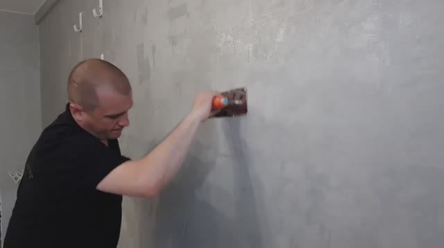 #3 Декоративная штукатурка _Видеоурок_Эффект бархата.mp4 смотреть онлайн