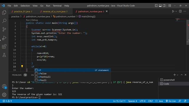 Java program to check the number is palindrome or not|Engineering coding wala смотреть онлайн