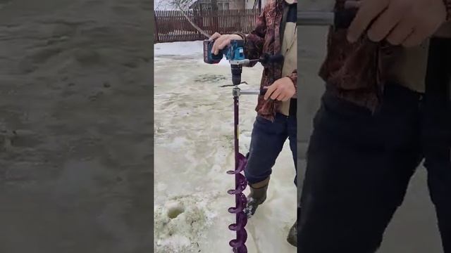 шуруповёрт для зимней рыбалки смотреть онлайн