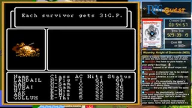 RPG Quest #68: Wizardry: Knight of Diamonds (NES) Part 1 смотреть онлайн