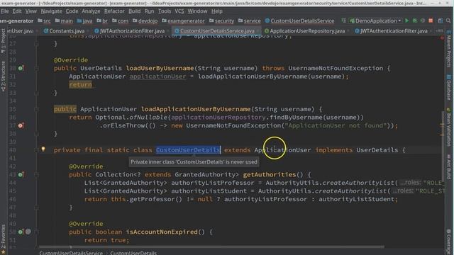 Mão na Massa 05 - [Back end] Authorization Filter смотреть онлайн