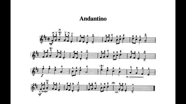 [Piano Accompany] Andantino (80% Tempo) смотреть онлайн