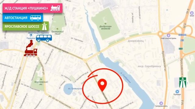 Юр. адрес: М.О., г. Пушкино, пр-кт Московский (2) смотреть онлайн