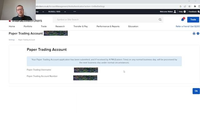 Interactive Brokers Paper Trading Account | Learn Options on Easy Mode Ep2 смотреть онлайн
