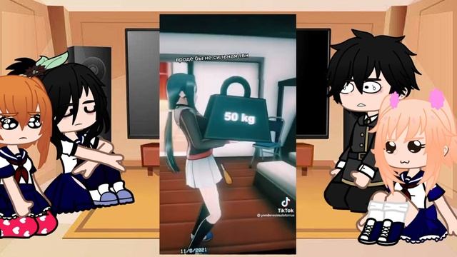 // Яндере Реакция // Аяно+Таро // Яндере Таро и Аяно АУ //