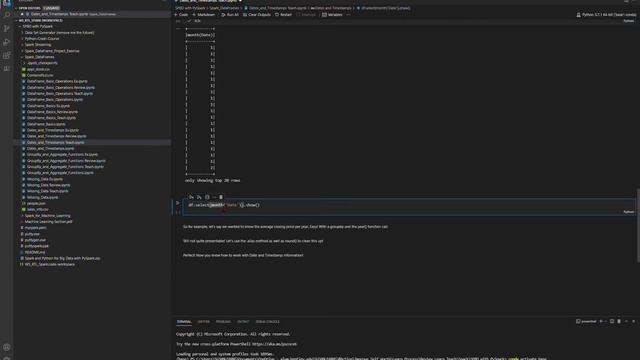Spark: Dates and Timestamps смотреть онлайн