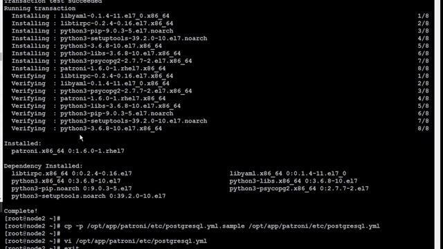 How to Set Up a highly Available PostgreSQL Cluster using (Patroni, etcd, HAProxy) on CentOS7, RHEL смотреть онлайн