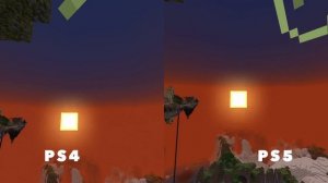 Minecraft PS4 vs Minecraft PS5