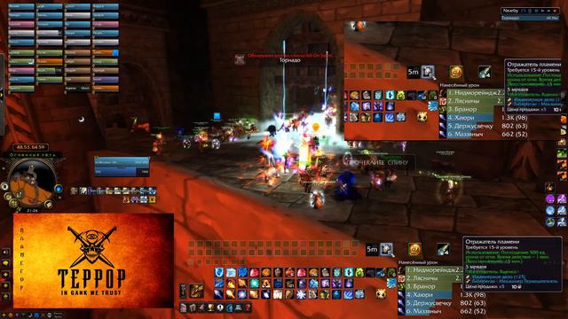 Первый опыт за мага (Гномы топчут ГО) [Пламегор] WoW Classic T E P P O P