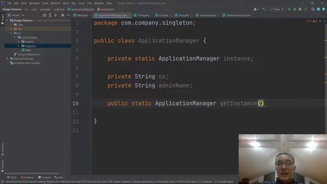 Dizayn patternlar Java'da - #1 Singleton Design Pattern смотреть онлайн