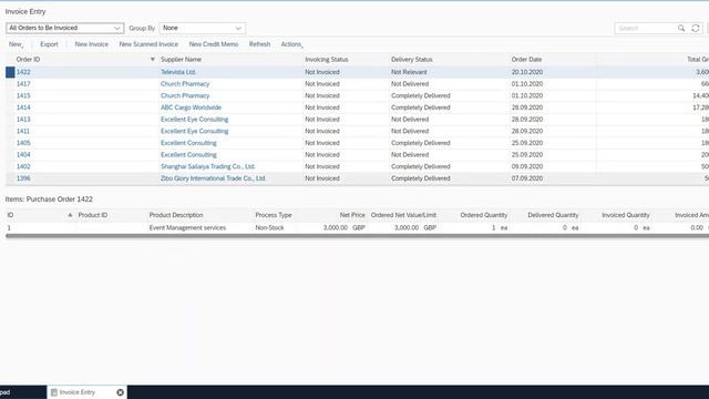 Searching & Monitoring A PO in SAP Business ByDesign - A DEMO смотреть онлайн