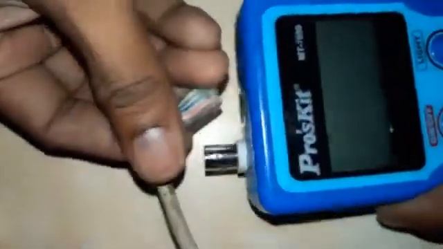 Тестер кабельный ProsKit MT-7059 смотреть онлайн