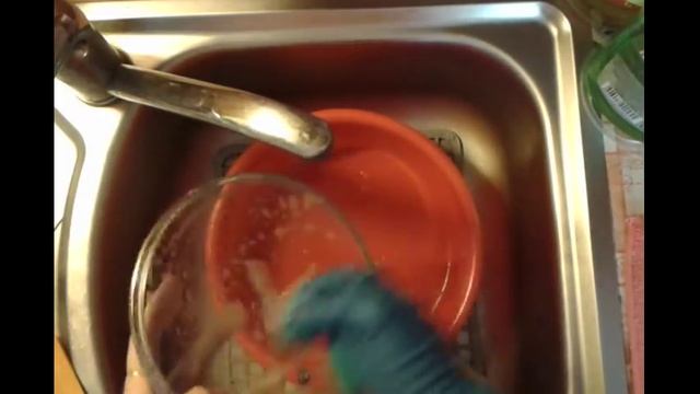 Как отмыть крышки сковородок и кастрюль от жира без особых усилий смотреть онлайн