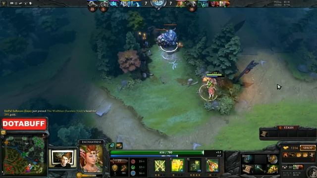 Dota 2 Purge plays Enchantress - stream смотреть онлайн