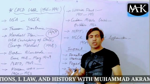 The Cold War | Cold War Between USA and USSR | Soviet Union and United States War | Muhammad Akram смотреть онлайн