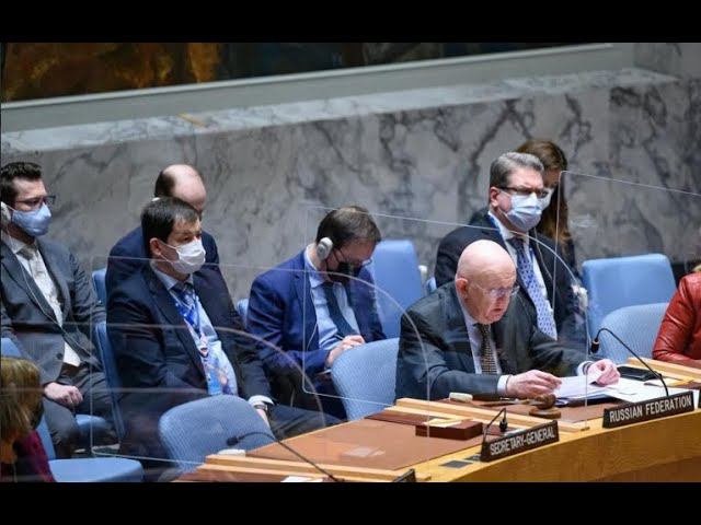 EOV By Amb.Nebenzia After UNSC Vote On A Draft Resolution Calling An ESS  Of The General Assembly