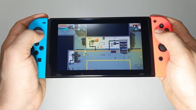 Neon City Riders Nintendo Switch handheld gameplay смотреть онлайн