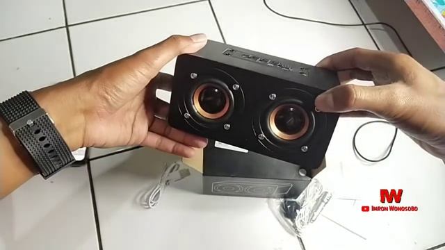 REVIEW ANSUOFU Desktop Bluetooth Speaker Stereo Subwoofer - W5 смотреть онлайн