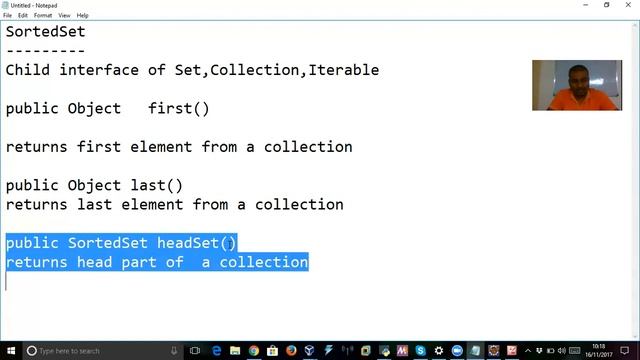 96.SortedSet||CollectionFramework||CoreJava||Manohar Papasani