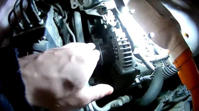 Как заменить ремня навесного оборудования Toyota Camry v40 смотреть онлайн