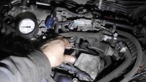 Замер давления топлива Nissan Almera