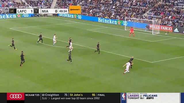 LAFC 1-0 Inter Miami CF | Carlos Vela Chipped Goal & Beckham is Back! | MLS HIGHLIGHTS смотреть онлайн