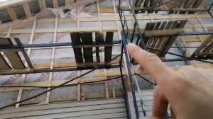 ПРОДОЛЖАЕМ СТРОИТЬ ДВУХСКАТНУЮ КРЫШУ, ПОДГОТОВКА ФРОНТОНОВ ДОЯ ПОКРЫТИЯ САЙДИНГОМ 12 СЕРИЯ