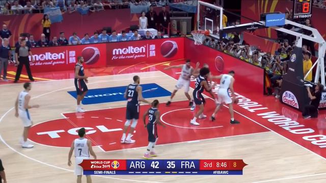 Argentina 🇦🇷 vs France 🇫🇷 | SEMI-FINAL | Classic Full Games - FIBA Basketball World Cup 2019 смотреть онлайн