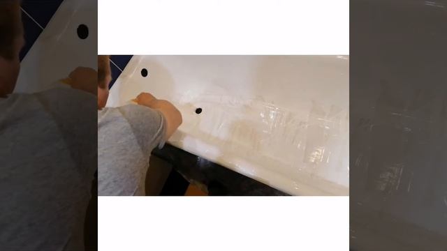 Как наливать ванну жидким акрилом. Своими руками смотреть онлайн