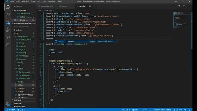 Ecommerce Store using React and Firebase #6 Add to Cart смотреть онлайн