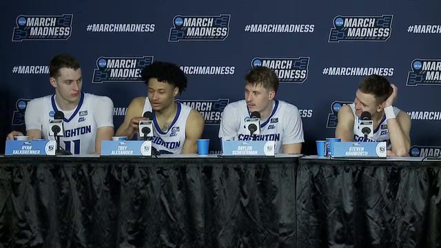 Creighton Second Round Postgame Press Conference - 2024 NCAA Tournament смотреть онлайн