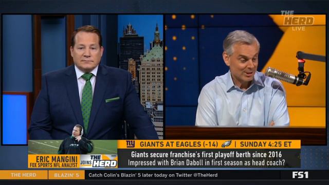 THE HERD | Colin Reveals This Week's 18 Favorites #1 Chiefs, #2 Jaguars, #3 Steelers, #4 Seahawks..
