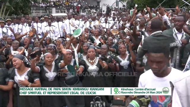 YOKA MABOMBAMI YA SOMO MAKASI BOYE MESSAGE MATINAL DU DIMANCHE LE 24 MARS 2024 À KINSHASA