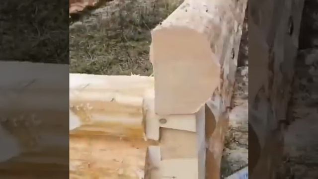Рубка сруба из круглого бревна смотреть онлайн