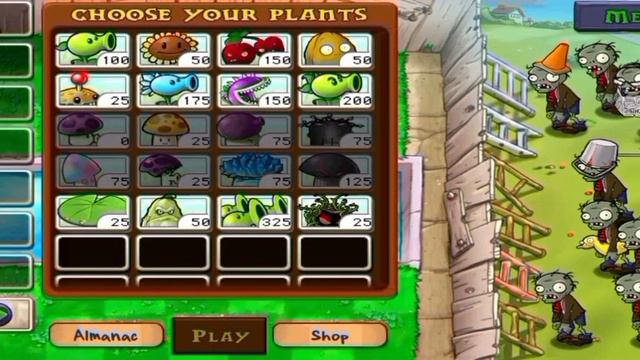 PLANTS VS ZOMBIES, но я не могу использовать ПОДСОЛНУХИ | Кампания смотреть онлайн