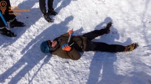 Практический навык: Самозадержание ледорубом